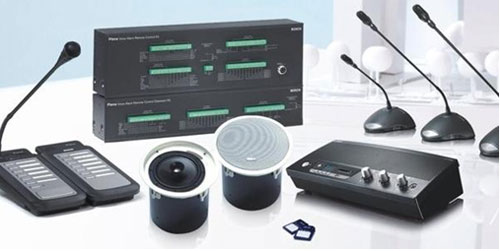 PUBLIC ADDRESS AND BACKGROUND MUSIC SYSTEM